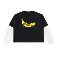 Cargar imagen en el visor de la galería, ¨Banana¨ Sleeve Cotton T-Shirt