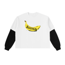 Cargar imagen en el visor de la galería, ¨Banana¨ Sleeve Cotton T-Shirt