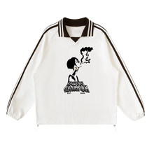 Cargar imagen en el visor de la galería, Girl Smoke Collar Sweatshirt