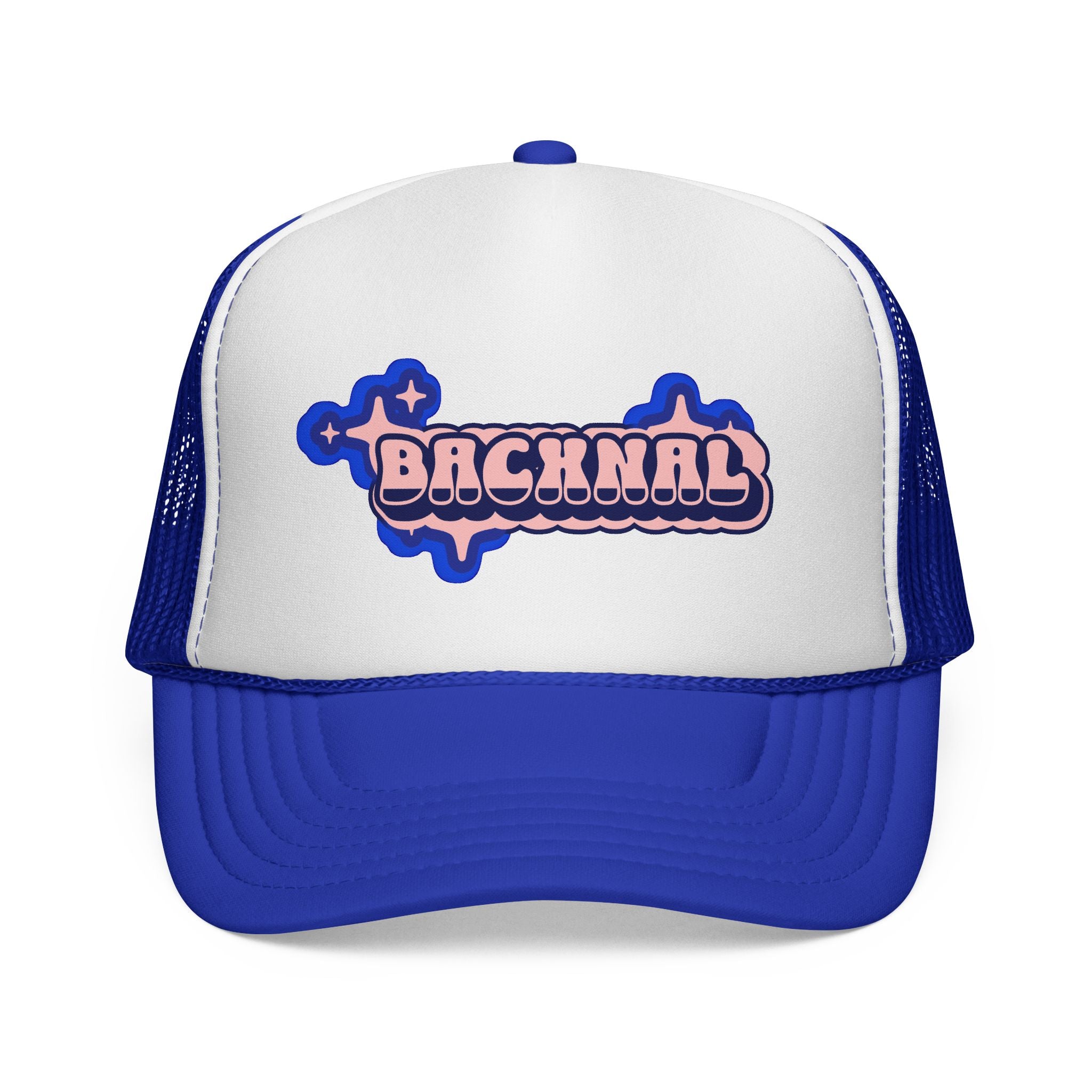 Bacxnal retro trucker hat