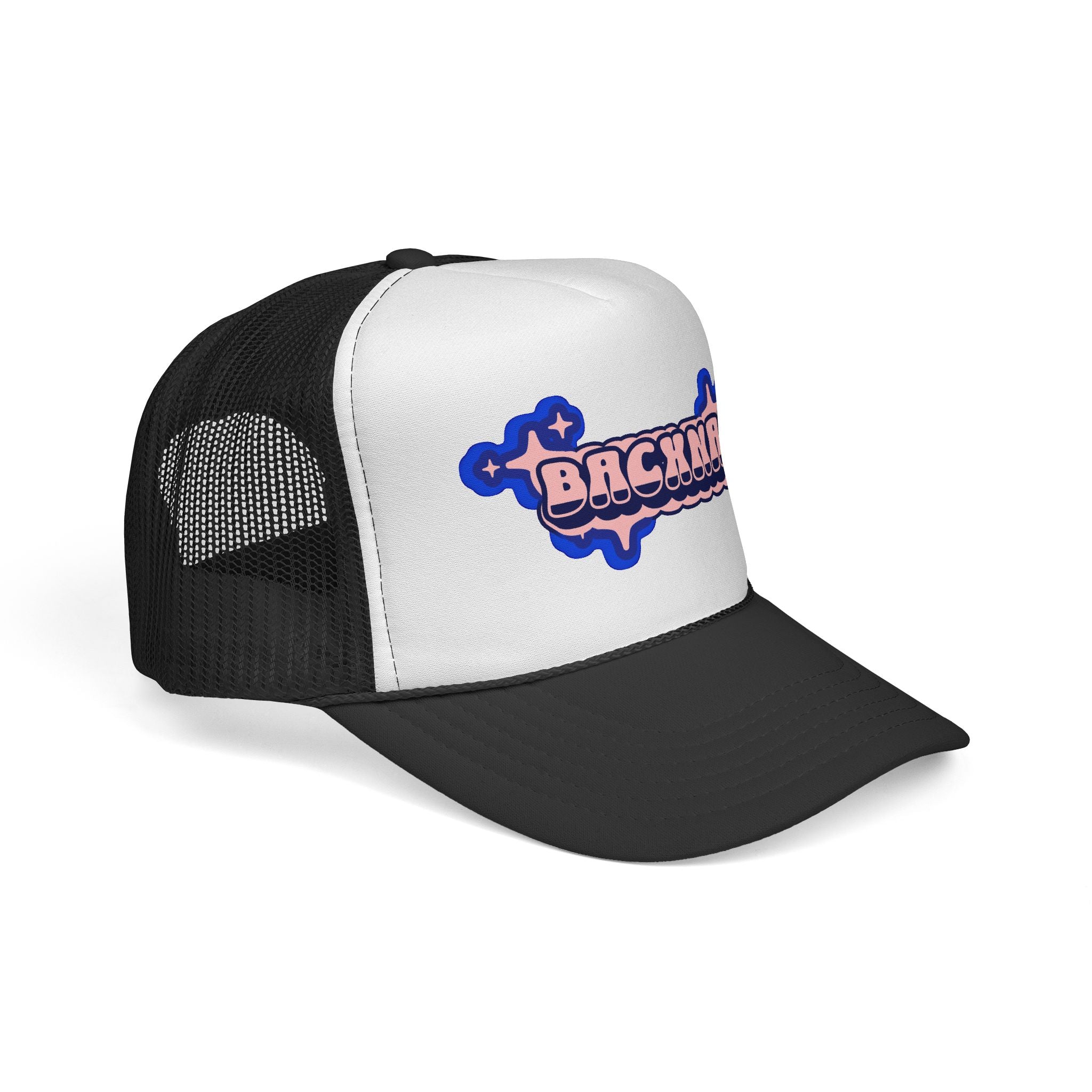 Bacxnal retro trucker hat