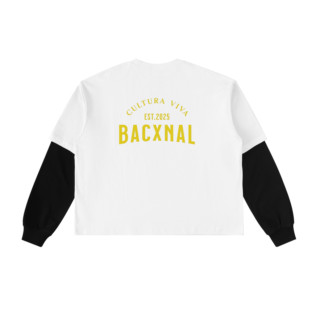 ¨Banana¨ Sleeve Cotton T-Shirt