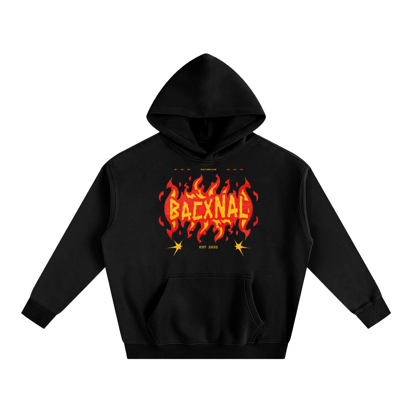 ¨Fuego¨ Oversize Fleeced Hoodie