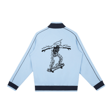 Cargar imagen en el visor de la galería, Skater Bone Zip Track Jacket
