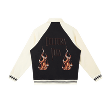 Cargar imagen en el visor de la galería, ¨Bacxnal flame Baseball Jacket¨
